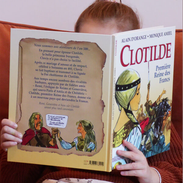 sainte clotilde bande dessinee