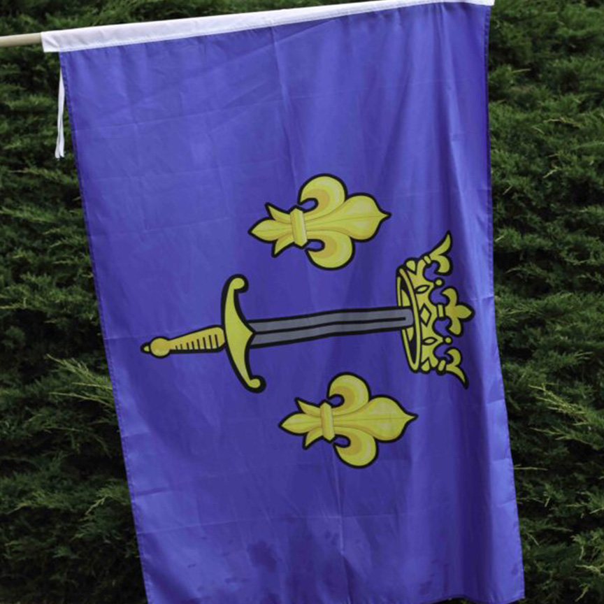 drapeau fleur de lys