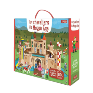 jeu puzzle chevaliers moyen age