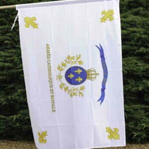 drapeau armes catholique et royale