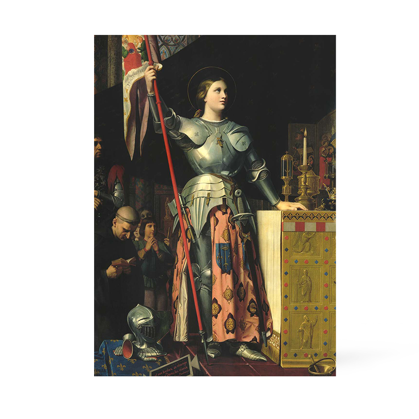 affiche sainte jeanne darc
