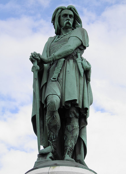 Vercingétorix, le héros gaulois.