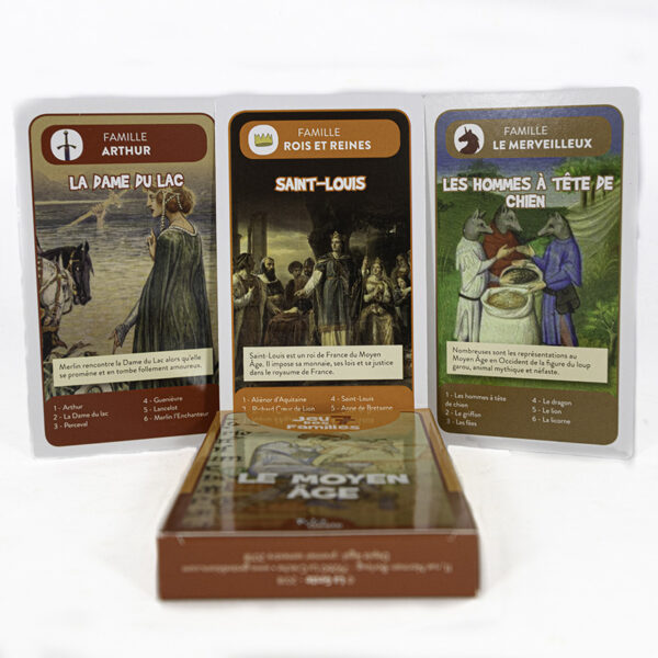 jeu de 7 familles moyen age medieval