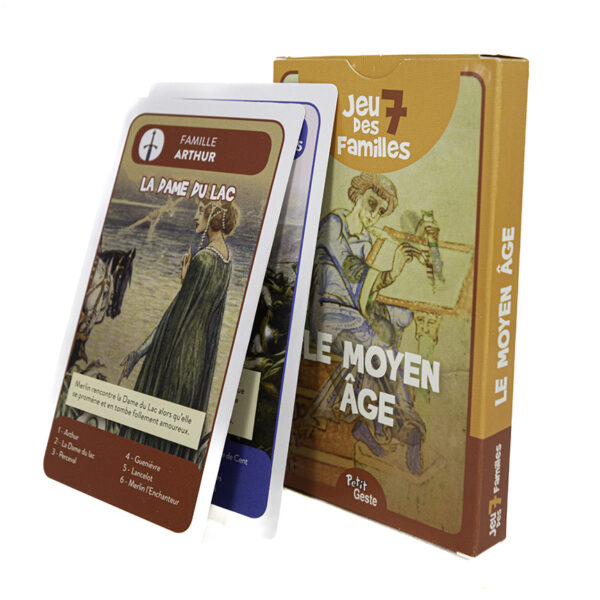 jeu de cartes des 7 familles moyen age