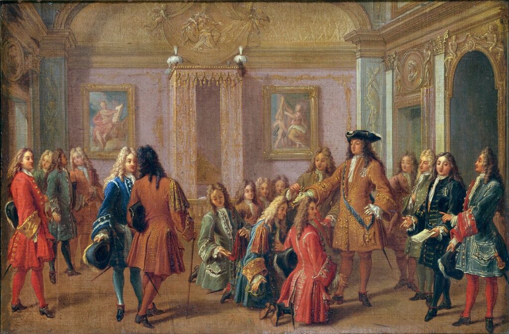 La vie à la cour de Versailles.