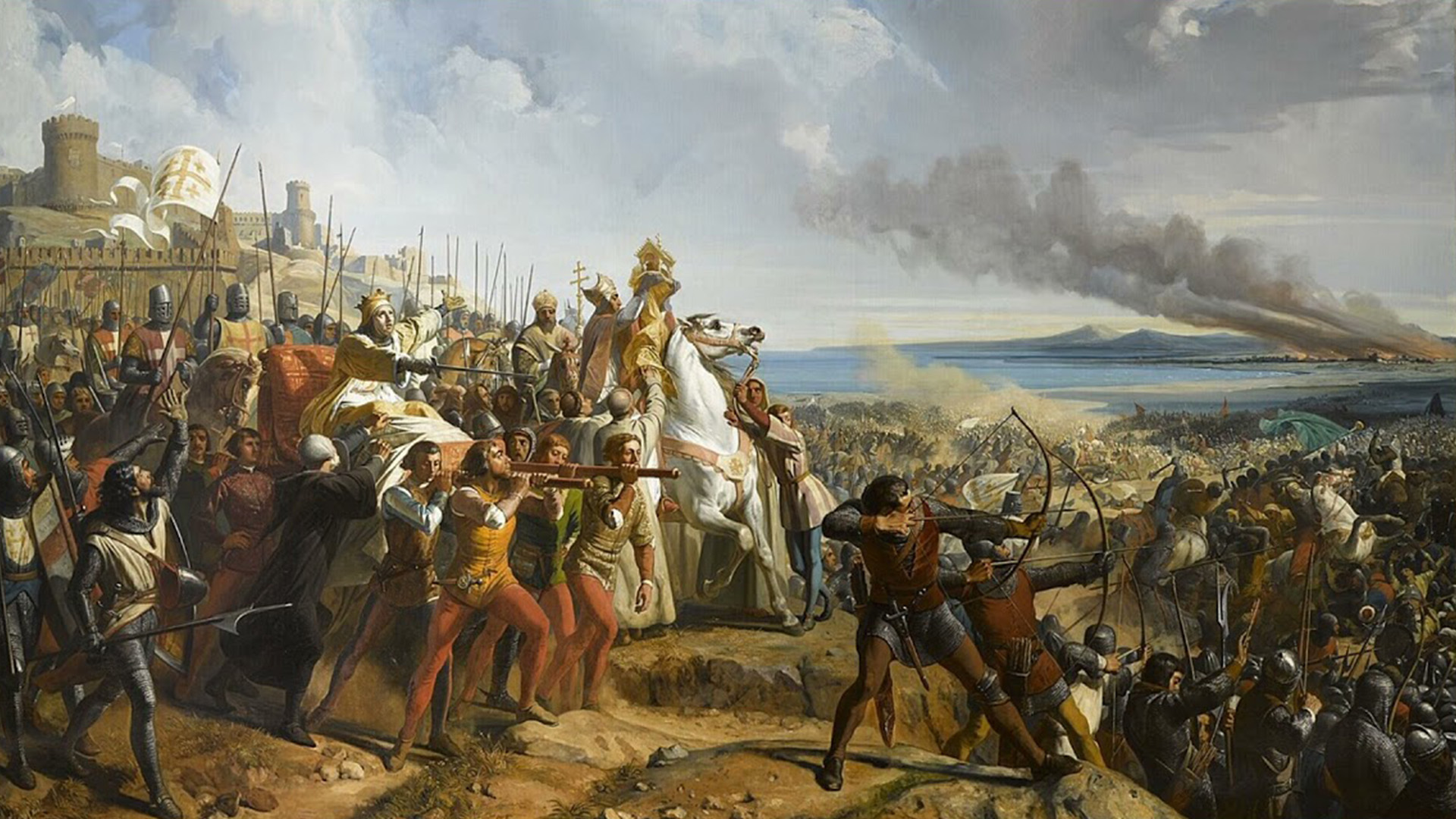 Siège de Maarat. Série Croisades