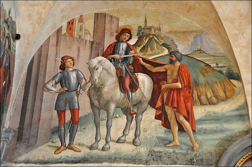 Le baptême de Saint Martin de Tours