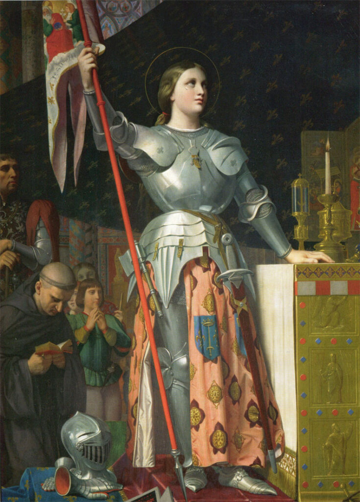 Jehanne, la Sainte-Reine du Royaume de France.