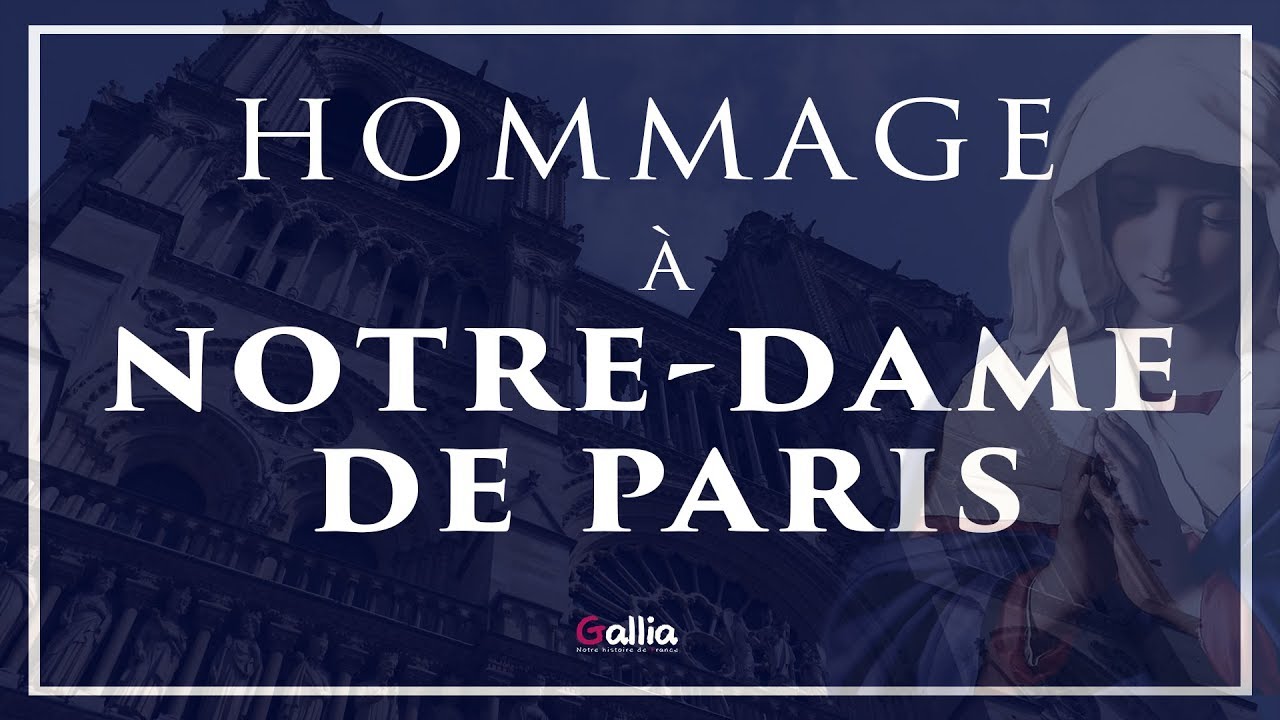 Hommage à la cathédrale Notre-Dame de Paris