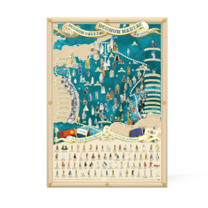 Carte du Royaume de Marie – Grand format