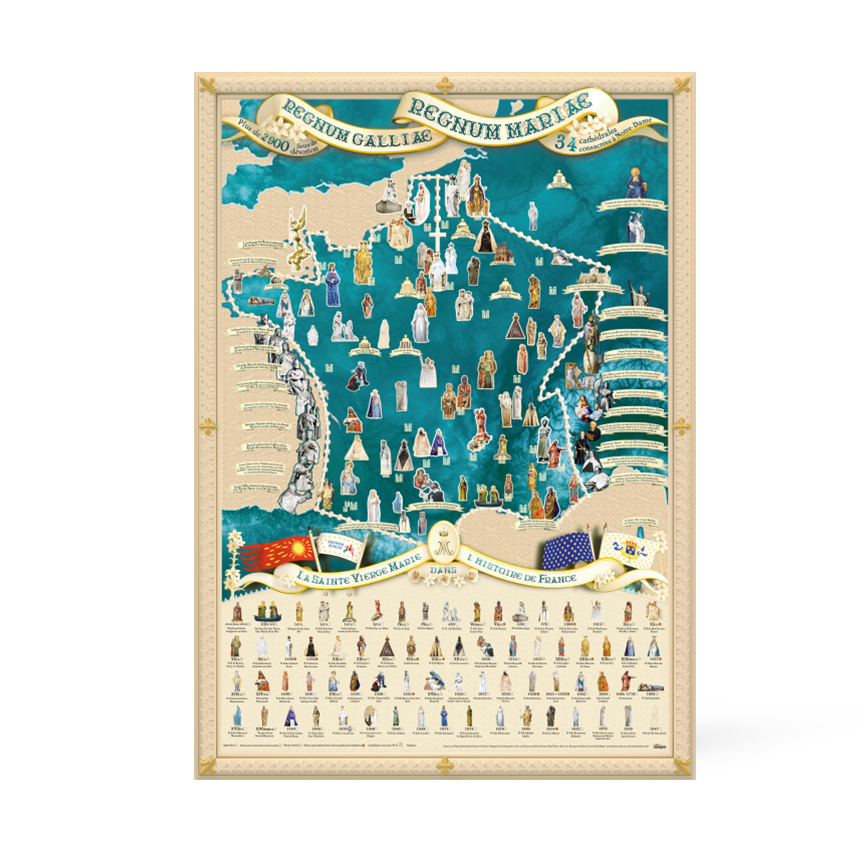 Carte du Royaume de Marie – Grand format
