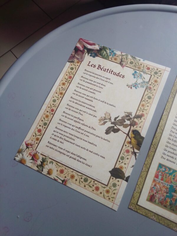 5 Affichettes A4 "Les inspirations du Catholique" – Image 9