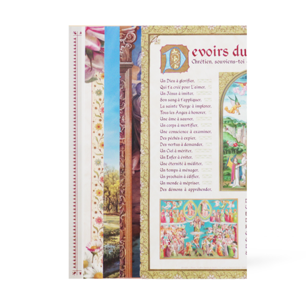 5 Affichettes A4 "Les inspirations du Catholique"