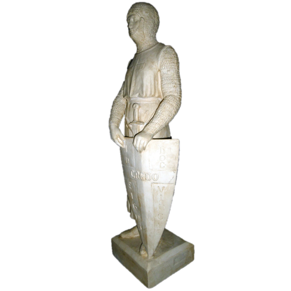 Statue d'un chevalier en armure – Image 2
