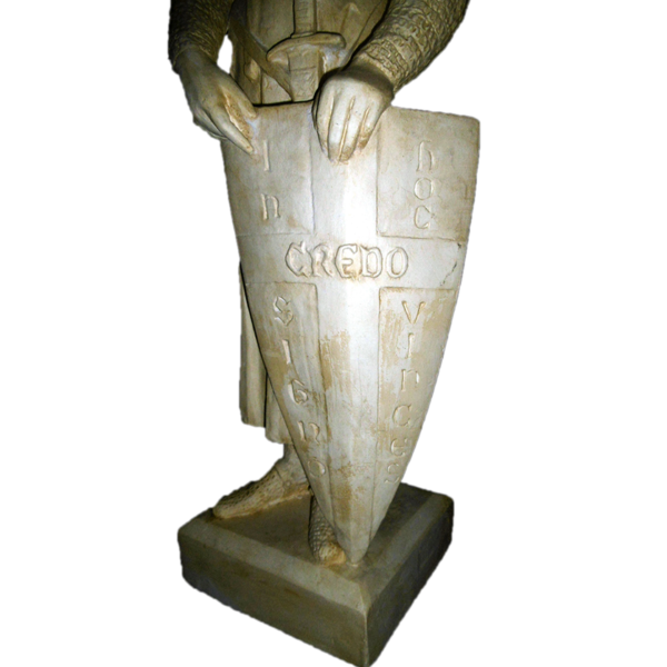Statue d'un chevalier en armure – Image 3