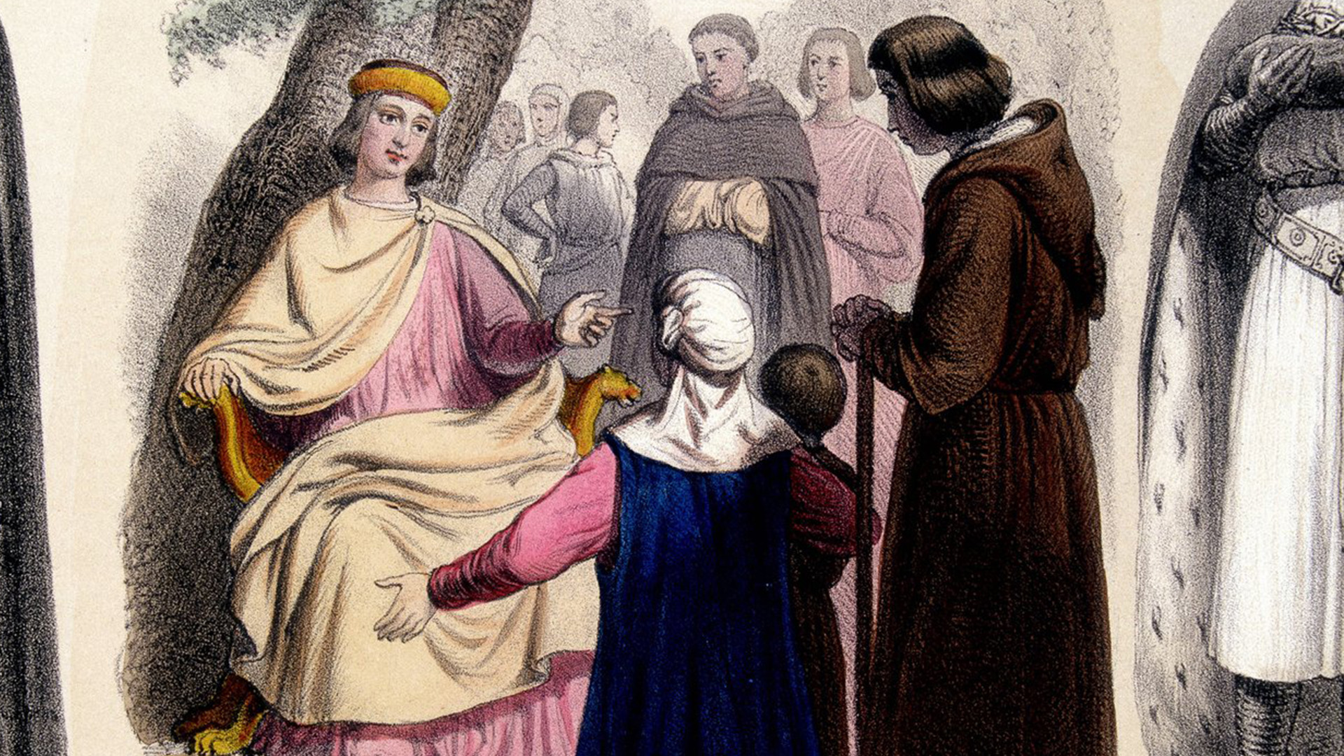 La garde robe de Saint Louis roi